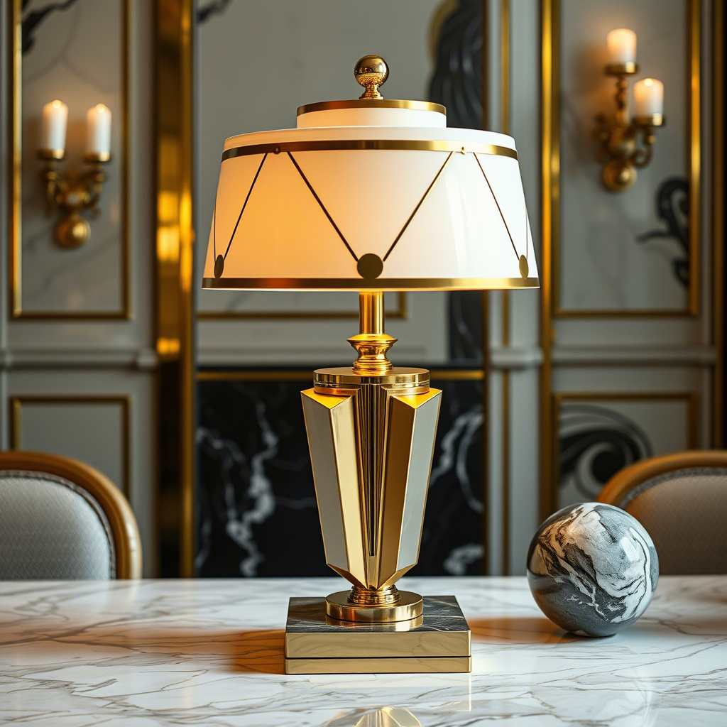 lampe art déco
