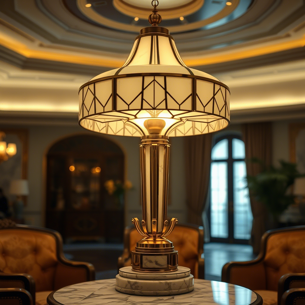 lampe art déco