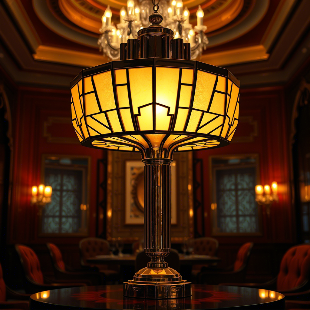 lampe art déco