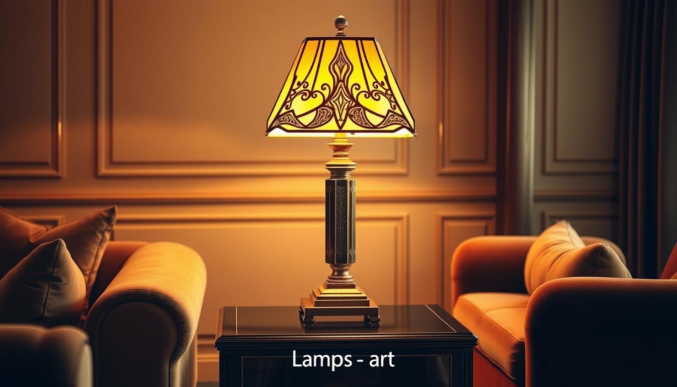 Lampe art déco pour le salon – Illuminez votre intérieur