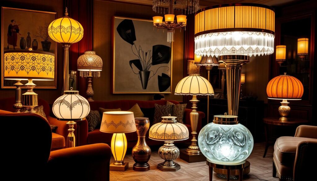 lampe art déco